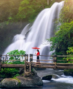 Waterfall. Waterfall Excursion. Excursion.