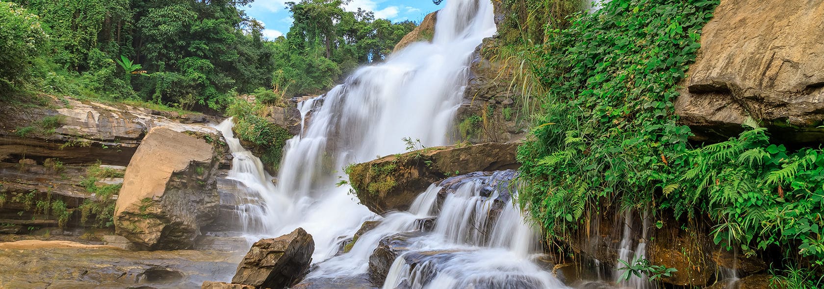 Water Fall. Doi Inthanon. Mae Klang.