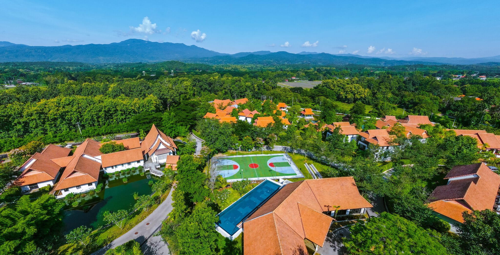 The Hills Stunning Shot of the rehab facility.