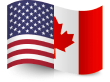 USA/Canadian Flag