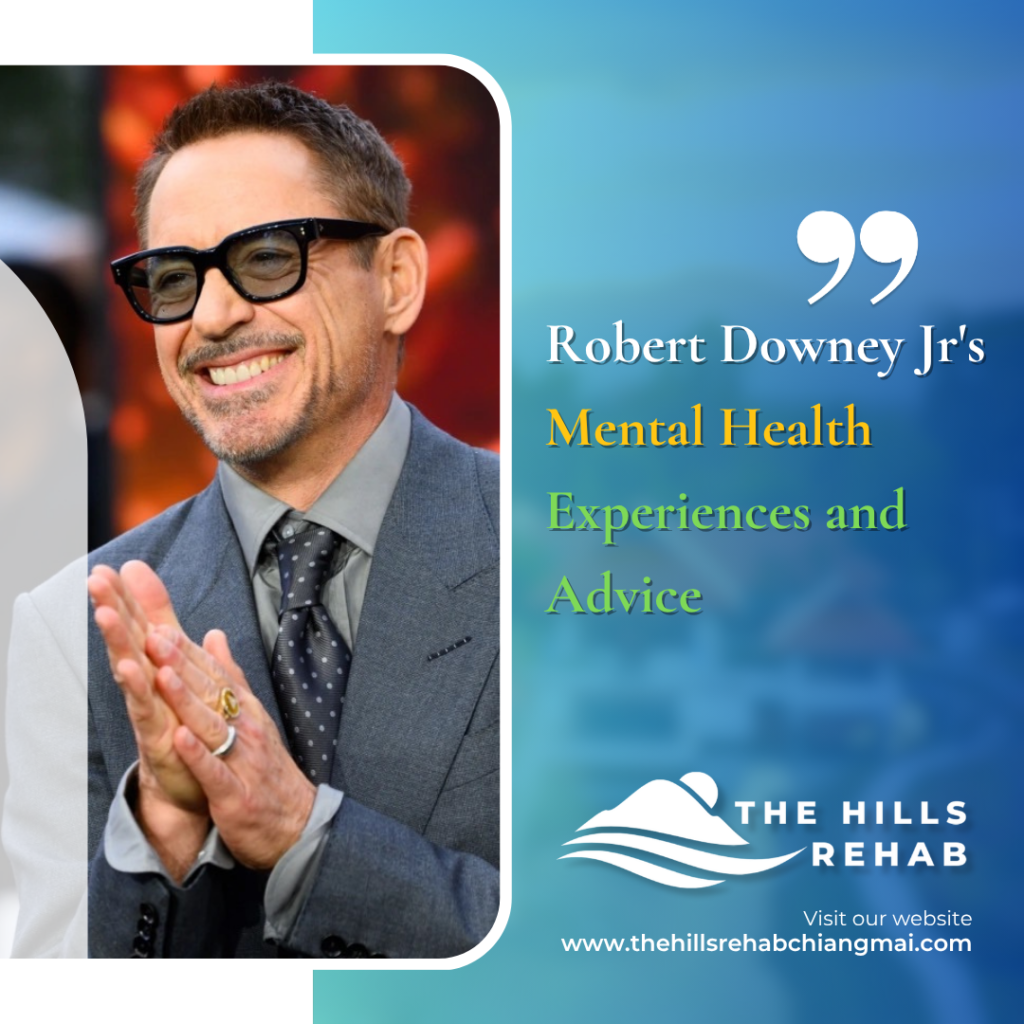 Robert Downey Jr's Mental Health Experiences and Advice