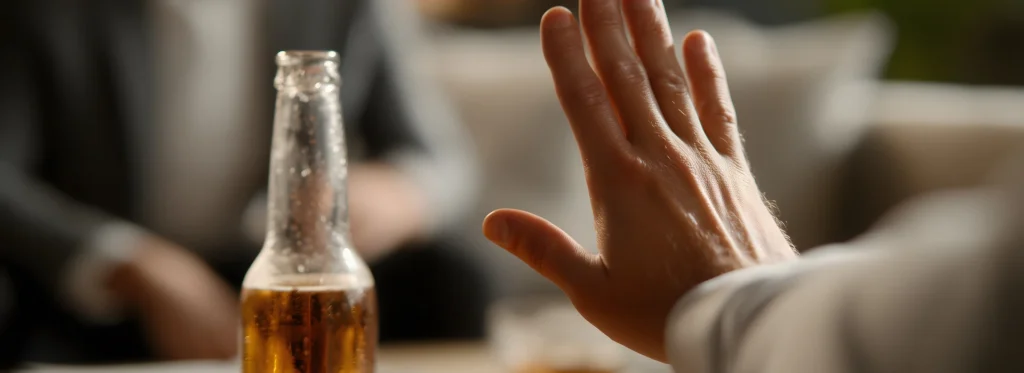 refusing alcoholic beverage