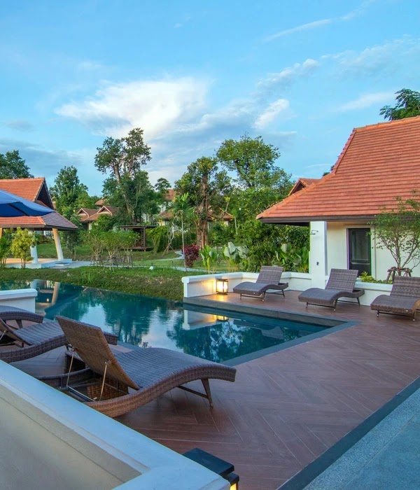 The Hills rehab chiang mai pool view