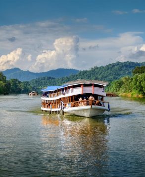 Ping river cruise in thailand photo